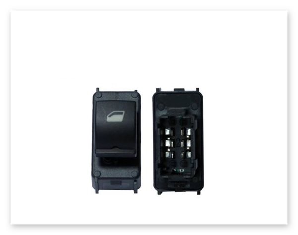 Cam Acma Kumanda Anahtari On / Arka (Sag / Sol) P301 C Elysee DS3 Siyah | AEM30 0633 | OEM 96766662ZD