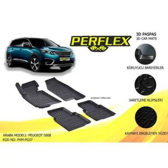 Paspas 3D Havuzlu 10-Mat 5008 Active/Allure/Access 17> | PERFLEX PXM-PG37