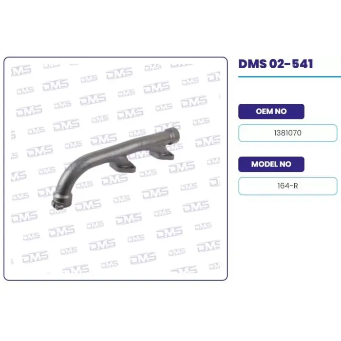Egzoz Manifoldu Dirsek Scania P G R T 164 R | DEMOSAN 02-541 | OEM 1381070-1541368