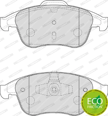 On Fren Balatasi Megane 3 Grand Scenic 2 2,0 16V 09 / 05> 1,4 16V / 1,6 16V / 2,0 16V / 1,5DCI 02 / 09> | FERODO FDB4181 | OEM 410600629R 440608746R