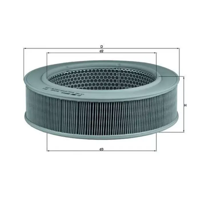 Hava Filtresi W123 79>85 S123 79>85 T1 Bus 601 89>96 (Dizel) | MAHLE LX264 | OEM A0010949504