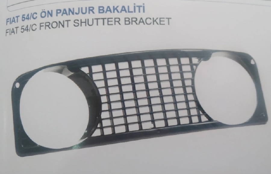 3F 54, C Ön Panjur Eleği Delikli 5087057 | OEM 00014