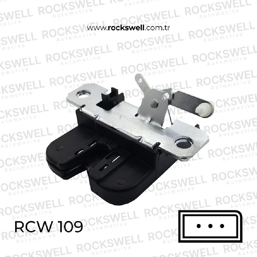 Bagaj Kapı Kilit Motoru 12 Volt Volkswagen Transporter T5 - T6 - T7 7E5827505D - 7E5827505A | OEM RCW109