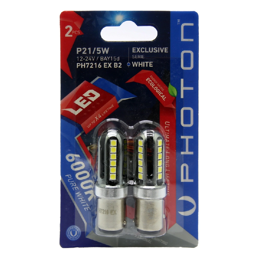 Ampul P21, 5W 12-24V 1016 Exclusıve Serıe | OEM PH7216EXB2