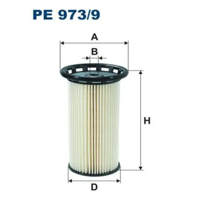 Yakit Filtresi (Mazot) A3 Leon Octavia Golf VI / VII Jetta IV 1,6TDI / 2,0TDI 12> (Uzun Tip) | FILTRON PE 973/9 | OEM 5Q0127177 5Q0127177 5Q0127177B 5Q0127177B