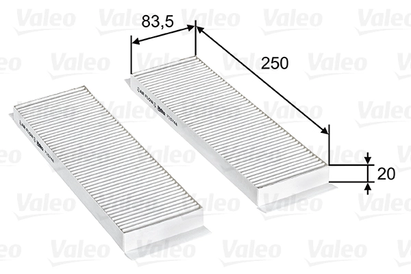 Polen Filtresi I20 2008> | VALEO 715748 | OEM 97133-4P000