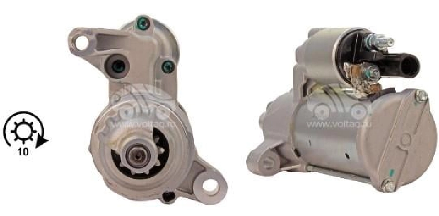 Marş Motoru 12V 10D 1.7 kW Audi A4 A5 A6 A7 A8 Q5 Q8 | OEM 0001174402