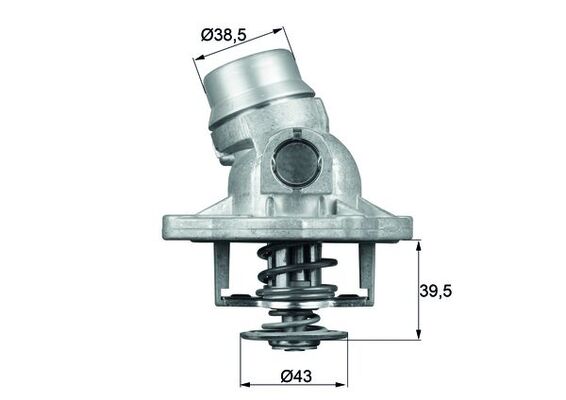 Termostat BMW E65 E66 E67 N67 | MAHLE TI3288 | OEM 11512248542