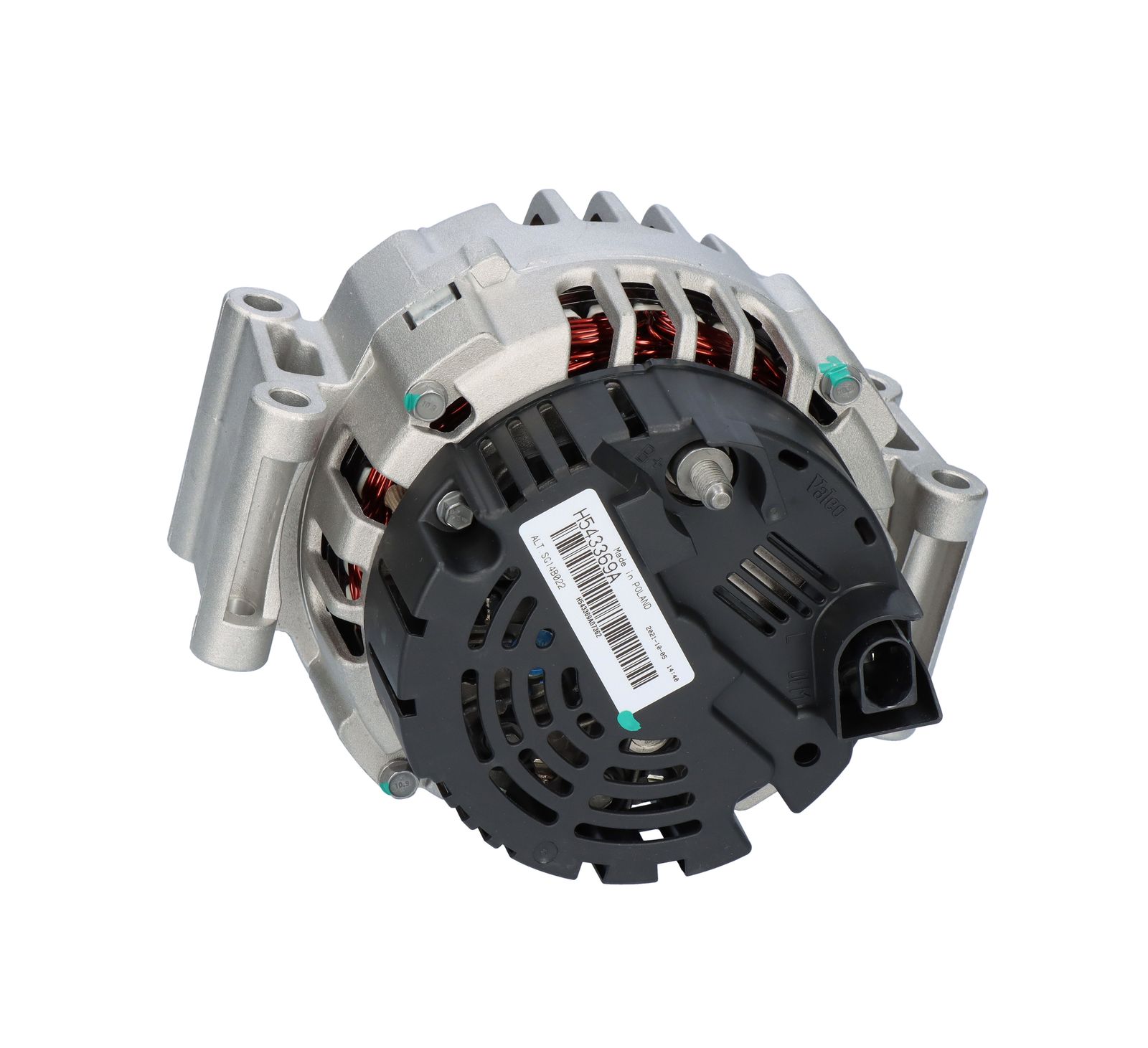 Alternator 12V 140A Passat Scirocco Golf VI Octavia Super B Leon Toledo 1,8TSI / 2,0FSI TDI | VALEO 439393 | OEM 06B903016AA 06B903016AA 06B903016AB 06B903016 06B903016AB 06B903016