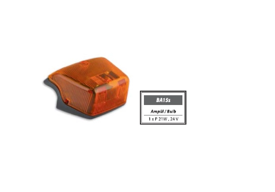 Mercedes Atego I, 2 Sinyal Lamba, Sol | OEM M620948