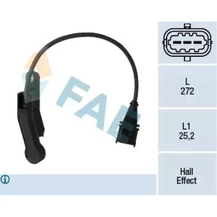 Eksantrik Devir Sensoru Astra G Corsa C Meriva A Signum Tigra B Vectra C Zafira A Z18XE | FAE 79138 | OEM 1238425