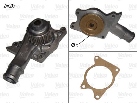 Devirdaim Escort CL Cvh 1.6 95>01 | VALEO 506008 | OEM 1053055 1126041 5013320 5020651