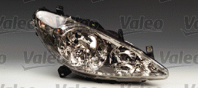 Far+Sinyal Sol Elektrikli Motorlu (H7+H1) P307 Em (Sissiz) / (01 06) | VALEO 088032