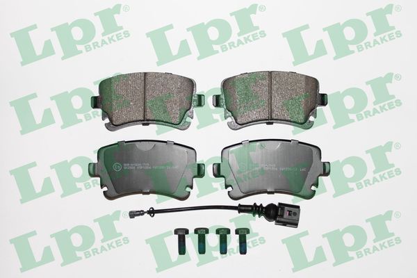 Arka Fren Balatasi (Fisli) Transporter T5 / T6 1,9 / 2,0 / 2,5TDI 03> | LPR 05P1206 | OEM 7E0698451B 7H0698451 7H0698451B 7H0698451D