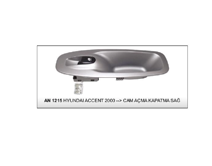 Hyundai Accent 2000 ve sonrası Cam Açma-Kapama Sağ | OEM AN1215