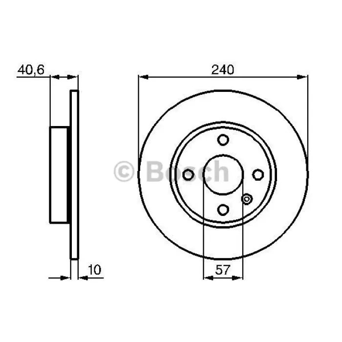 Arka Fren Disk Aynasi Corsa C 1.4 1.8 03> Corsa C 1.4 1.8 00>03 Tigra Twintop 1.8 04> | BOSCH 0986478731 | OEM 569112 569112 9196592 9196592