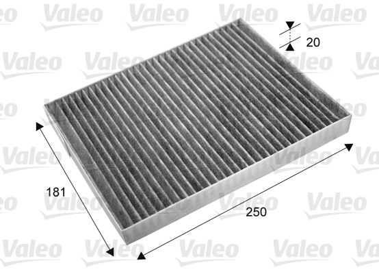 Polen Filtresi Kaleos 08 Karbonlu | VALEO 715667 | OEM 27891JY15A