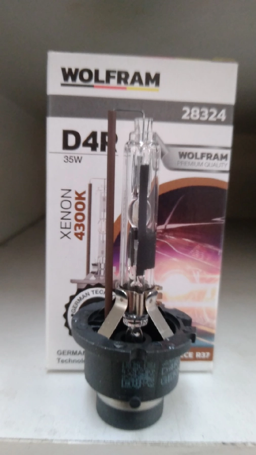 Ampul 12V D4R 35W P32d-6 Xenarc 4300K Kahverengi Çubuk | OEM 28324