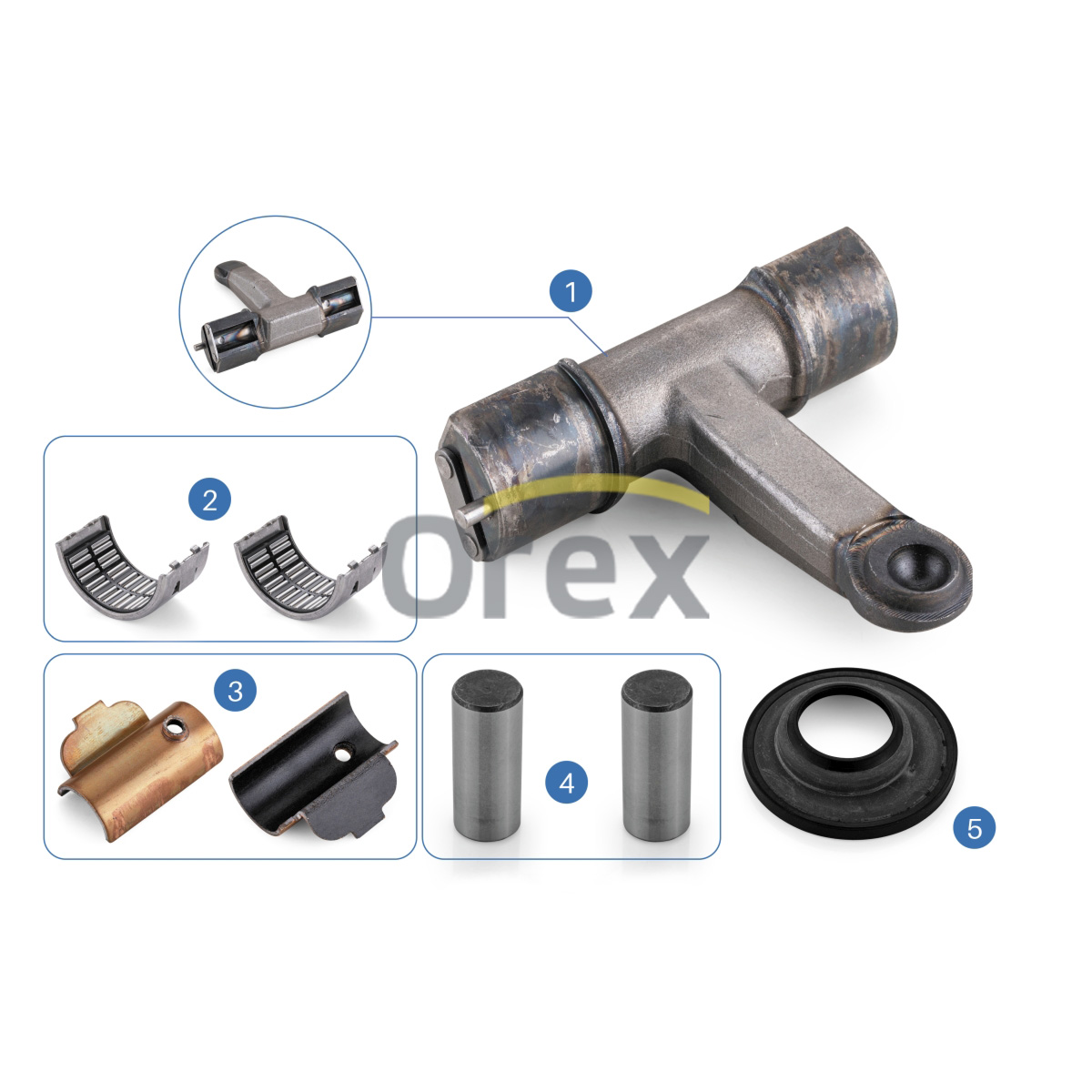Kaliper Hareket Kolu Meritor | OEM 21109755