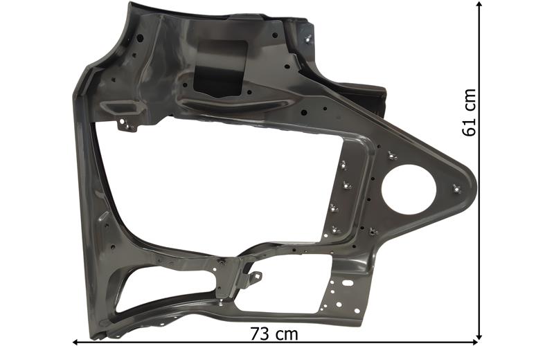 Tampon Arocs Sol (Kısa -Sisi Açık) | OEM 9608804490