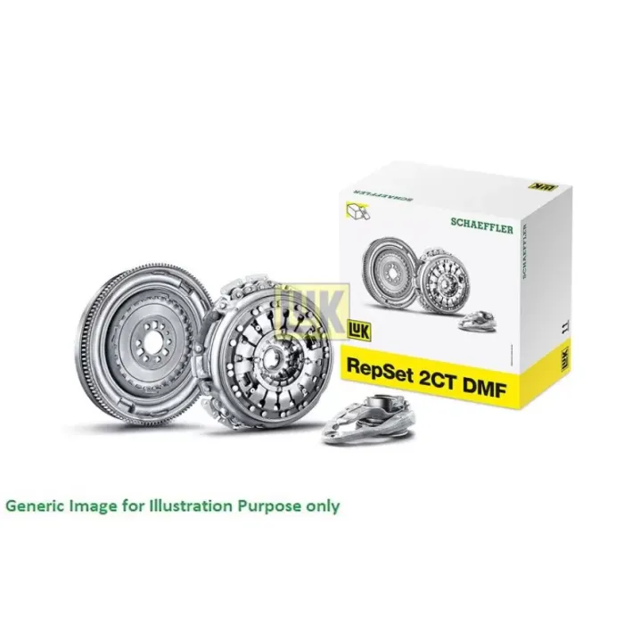 Debriyaj Seti Kavrama (602000600) Ve Volan (415084409) Kit 7 Ileri Dsg 1.8TSI /Tfsi Benzinli A1 A3 Leon Altea Superb Octavia Cc Passat Cdaa Cjsa Dajb | LUK 603100600 | OEM 0AM198142G