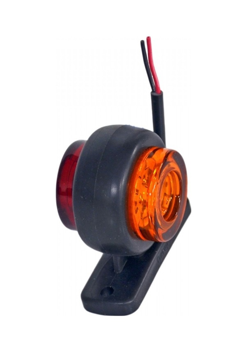 12 LED Mini Takoz Lamba Sarı Kırmızı