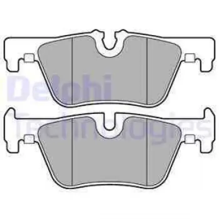 Fren Balatasi Arka BMW F20 F21 F30 F34 F31 F32 F33 F36 F80 F33 F83 | DELPHI LP2286 | OEM 34216873093 34216850569