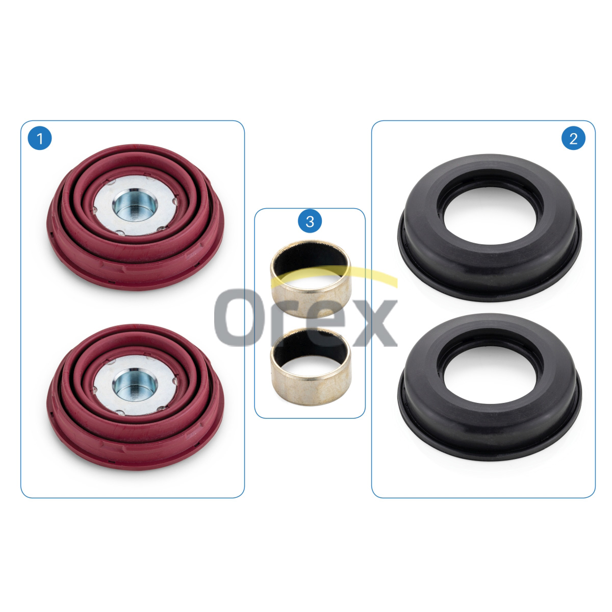 Kaliper Dayama Tamir Takımı (69Mm) Knorr | OEM K046523K50