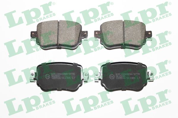 Fren Balatasi Arka Sharan 10> Caddy 4 15> A1 10> Q3 11> / Alhambra 10> Leon 12> Octavia 3 13> | LPR 05P1986 | OEM 7N0698451A 5Q0698451B 2K5698451B