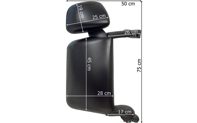 Ayna Komple Motorlu Scanıa Çiftli Sağ (Uzun Kol) | OEM 1723519