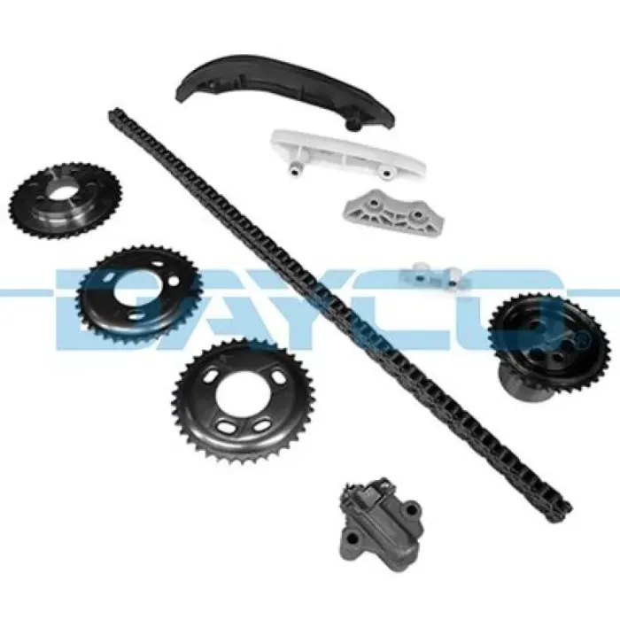 Eksantrik Zincir Seti V347 11>14 V363 14 /> Ranger 2,2TDCI 155PS A,Ceker (Eksantrik Disli Ve Krank Dislisi Dahil ) | DAYCO KTC1090 | OEM BK3Q 6M000 A1A T199207