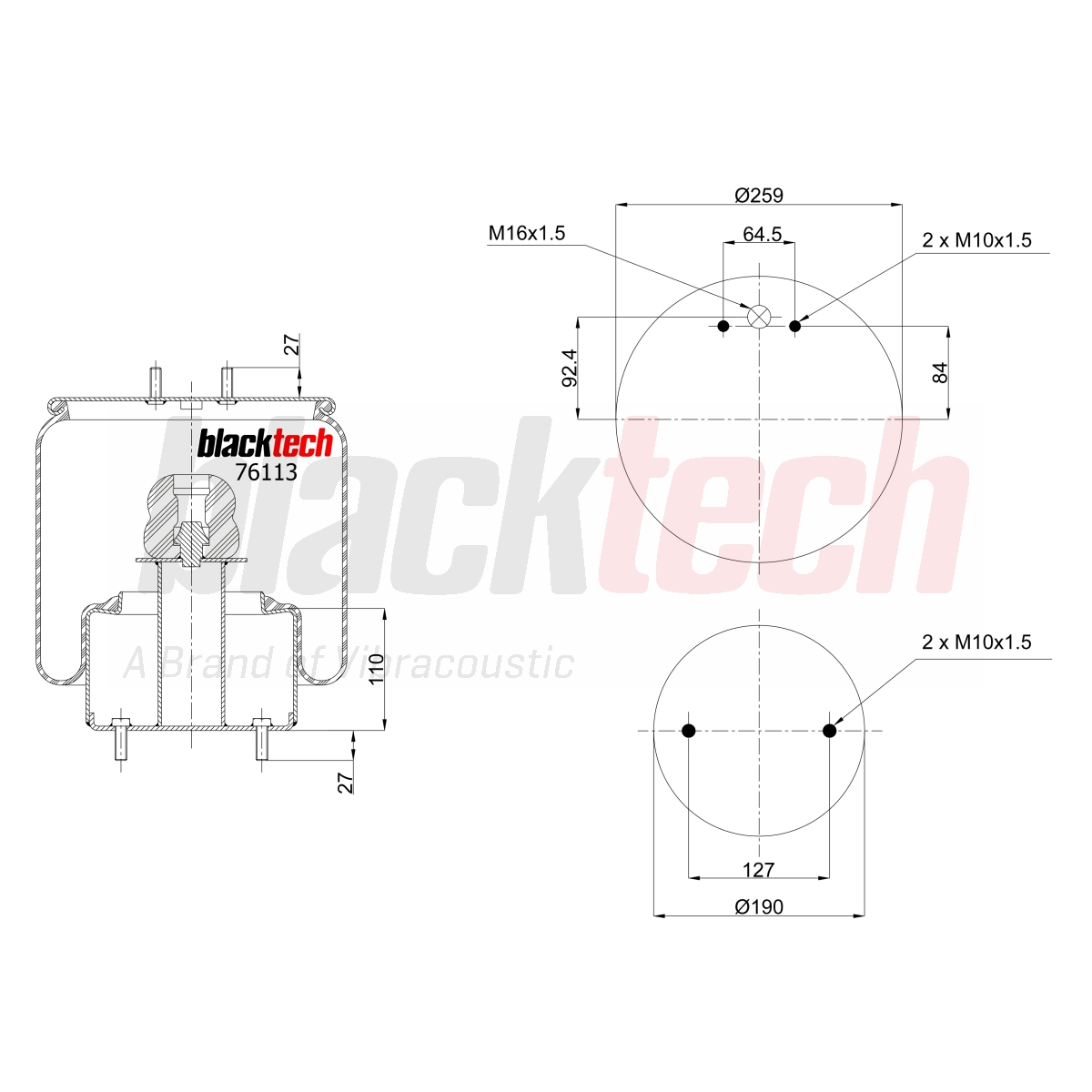 Körük Komple Metal Pistonlu | OEM 20480202