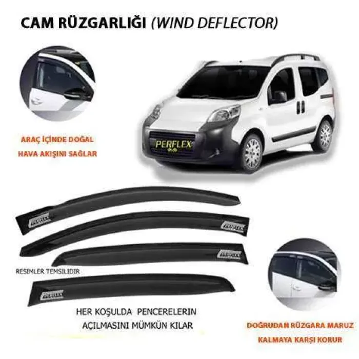 Cam Ruzgarligi Mugen Tip 2 Parça Nemo Dynamic 08>17 | PERFLEX PD2-CT27