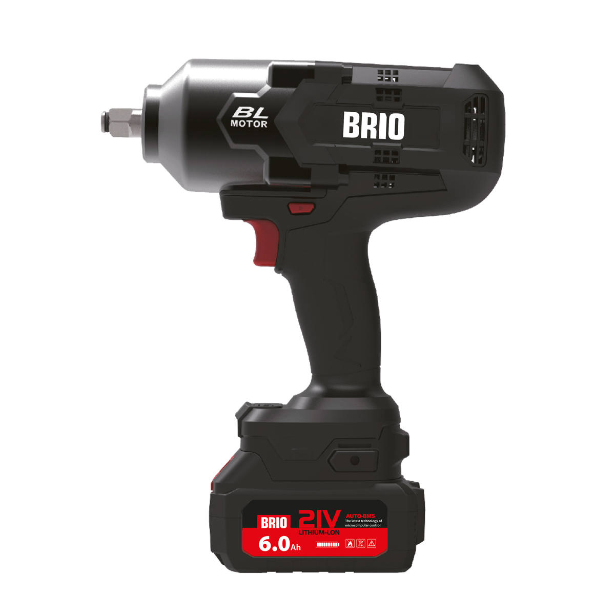 Akülü Somun Sökme Tek Akülü 1, 2 1600 Nm 21V - 6A 3,7 Kg