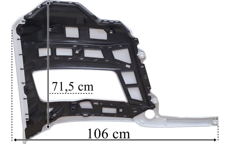 Tampon TGX Euro 6 Üst Sol | OEM 81416105825