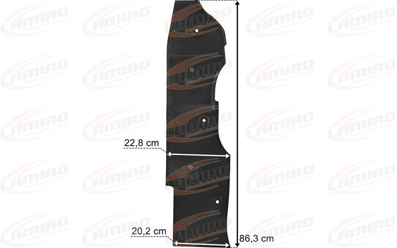 Far Arka Kapak S-Way Sağ | OEM 5802422746