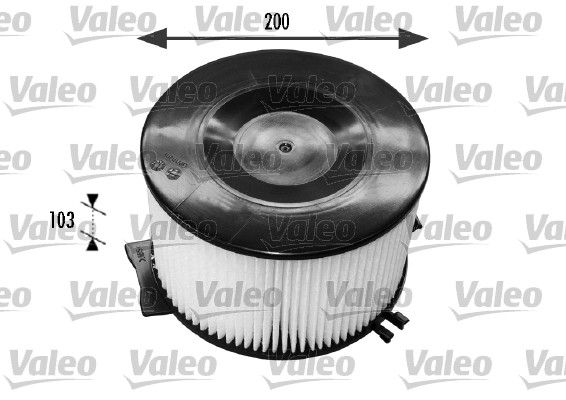 Polen Filtresi Transporter T4 1,9D / 2,4D / 2,5TDI 90>03 | VALEO 698794 | OEM 7D0819989