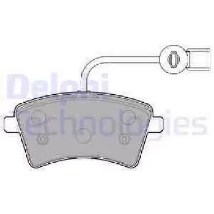 On Fren Balatasi Kangoo 3 08> Mercedes Citan 13>21 1.2 Tce 1.5 Dci 1.6 | DELPHI LP2504 | OEM 4106 056 49R