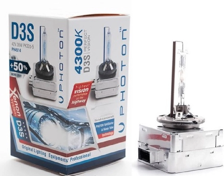 Ampul D3S 4300K + %50 Fazla Işık Adet | OEM PH4514