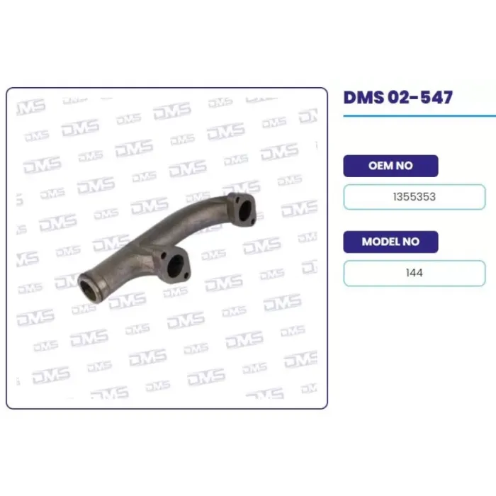 Egzoz Manifoldu Arka Dirsek Scania P G R T 144 | DEMOSAN 02-547 | OEM 1355353-1355353