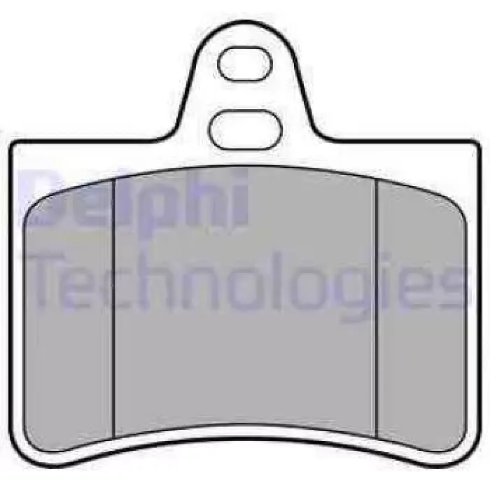 Arka Fren Balatasi C5 1,8 16V,2,0 16V,2,0 2,2 Hdi,3,0 V6 03 / 01> | DELPHI LP1680 | OEM 4252.17 4252.90