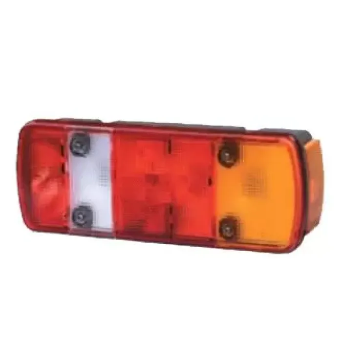 Stop Lambasi Sol Kablolu ( Tesisatli ) Plakali Mercedes Atego / Atego 2 / Schlemmer Soketli / E Belgeli ( + Universal ) | CERKEZ UNVR-20 | OEM 0025446303 0025446503 0025446803 0025447003