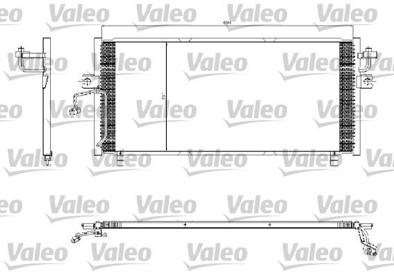 Klima Radyatoru Nissan Primera P11 96>01 | VALEO 817253 | OEM 921102F000 921102F005