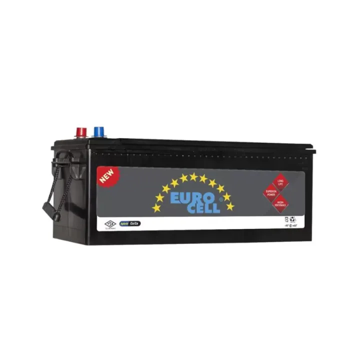Aku 12 5 180 Ah 1020A D5 Duz Smf (223 10 513×223 ) Shd Tirnaksiz | EUROCELL 8699166340314