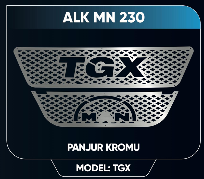 MAN TGX Panjur Nikelaji Krom