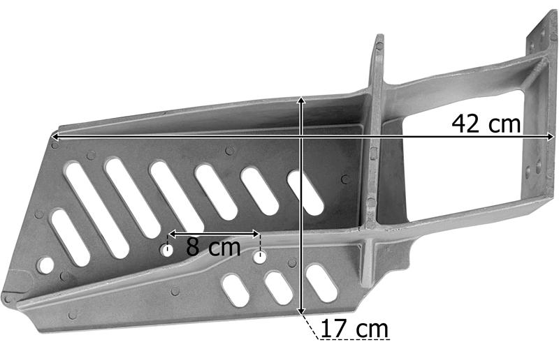 Basamak Bracket DAF Lf 55 Sol | OEM 1405228