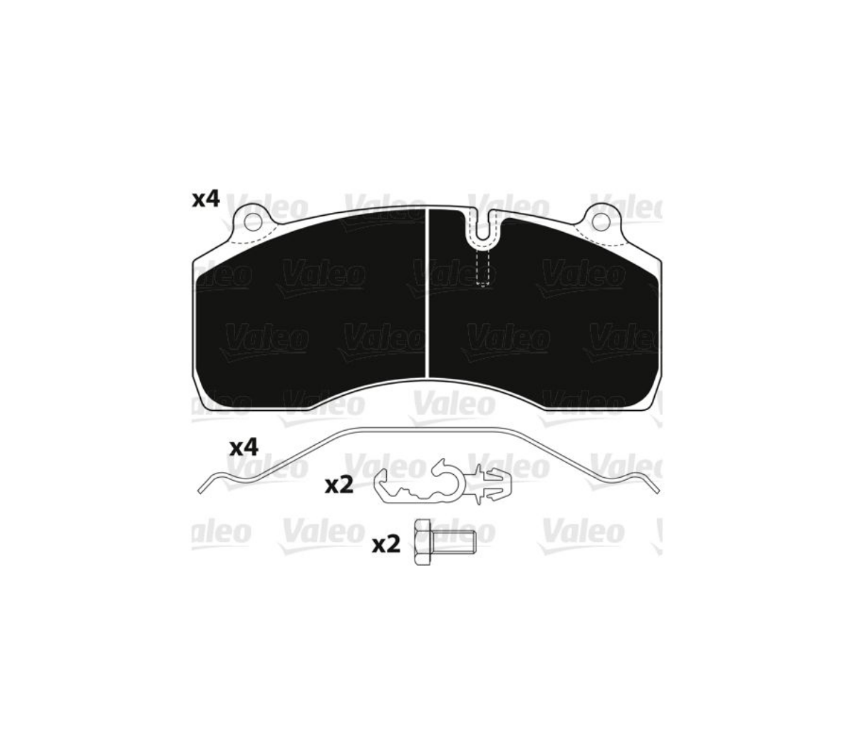 Fren Balatasi Renault Midlum DXI (Sensörsüz) | OEM 20780788