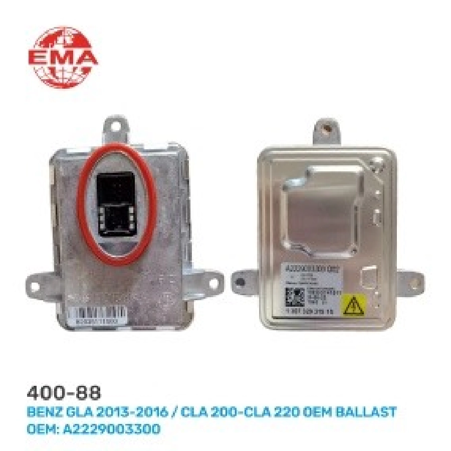 Xenon Beyni Benz Gla 2013-2016, Cla 200-Cla 220 OEM Ballast OEM: A2229003300 | OEM 400-88