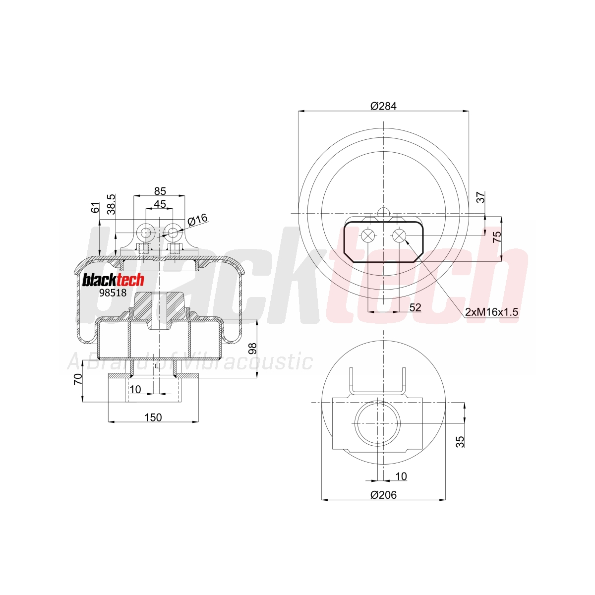 Körük Komple Metal Pistonlu | OEM 41026262