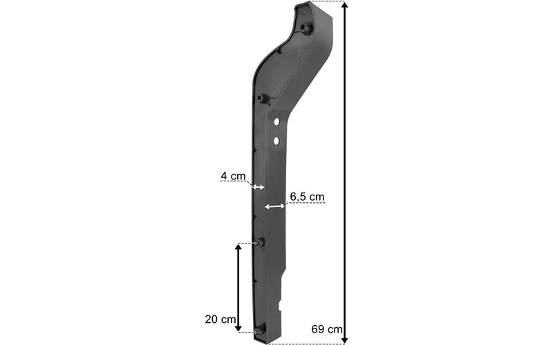 Tampon Kenar Plastiği TGS Sağ | OEM 81416100366